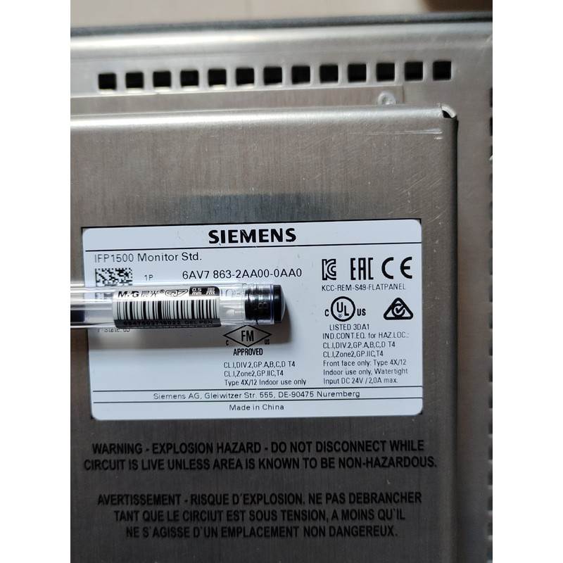 【汇盈传感器】6AV7863－2AA00－0AA0 6AV7 863－2A