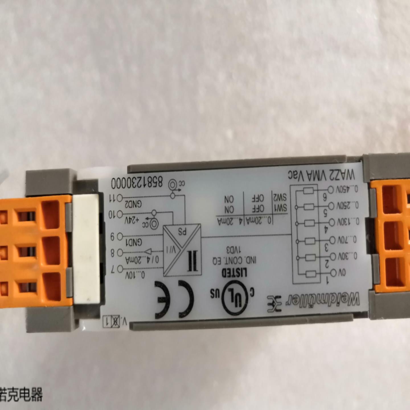 现货魏德米勒Weidmuller模拟信号隔离器WAZ2 VMA VAC 85812300