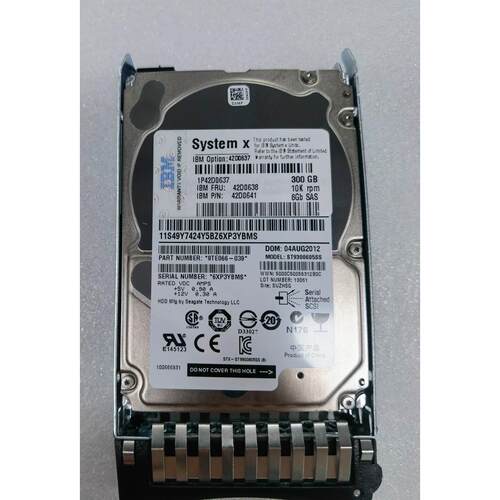 【汇盈传感器】IBM 300G 10K 6Gb 42D0638 42D0637 90Y8878 42D06