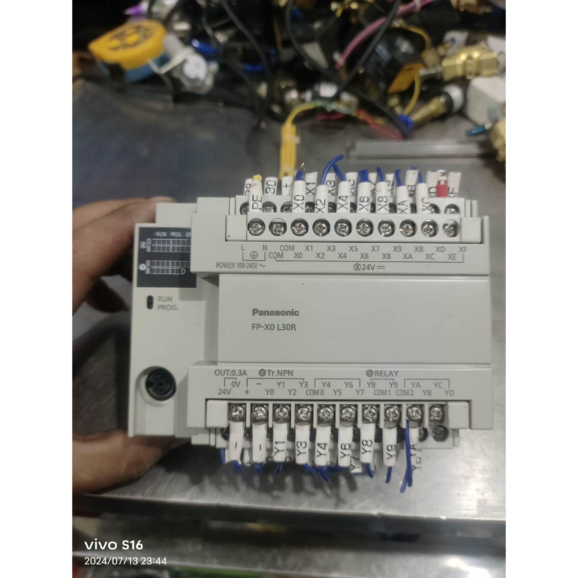 汇盈 传感器PLC,AFPX0L30R-F,二手拆机货,如图,功