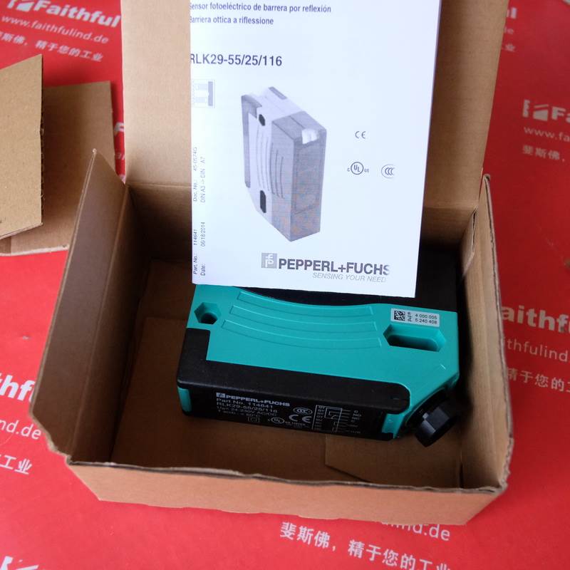 Pepperl+Fuchs 114641 倍加福光电传感器 RLK29-55/25/116