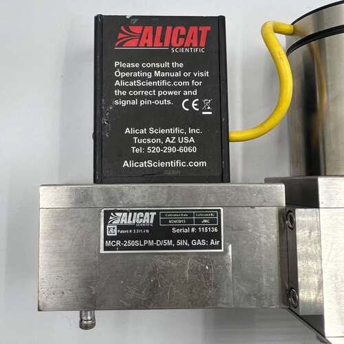 【汇盈传感器】二手拆机ALICAT美国艾里卡特流量计MCR-250SLPM-D/