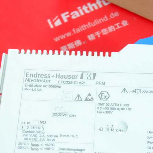 E+H FTC325-C1A21 恩德斯豪斯电容信号转换器 FTC325-PFM