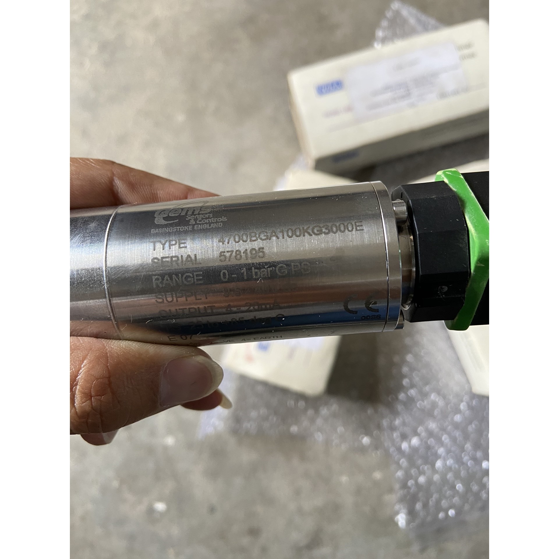 Gems捷迈压力传感器4700BGA100KG3000E,全