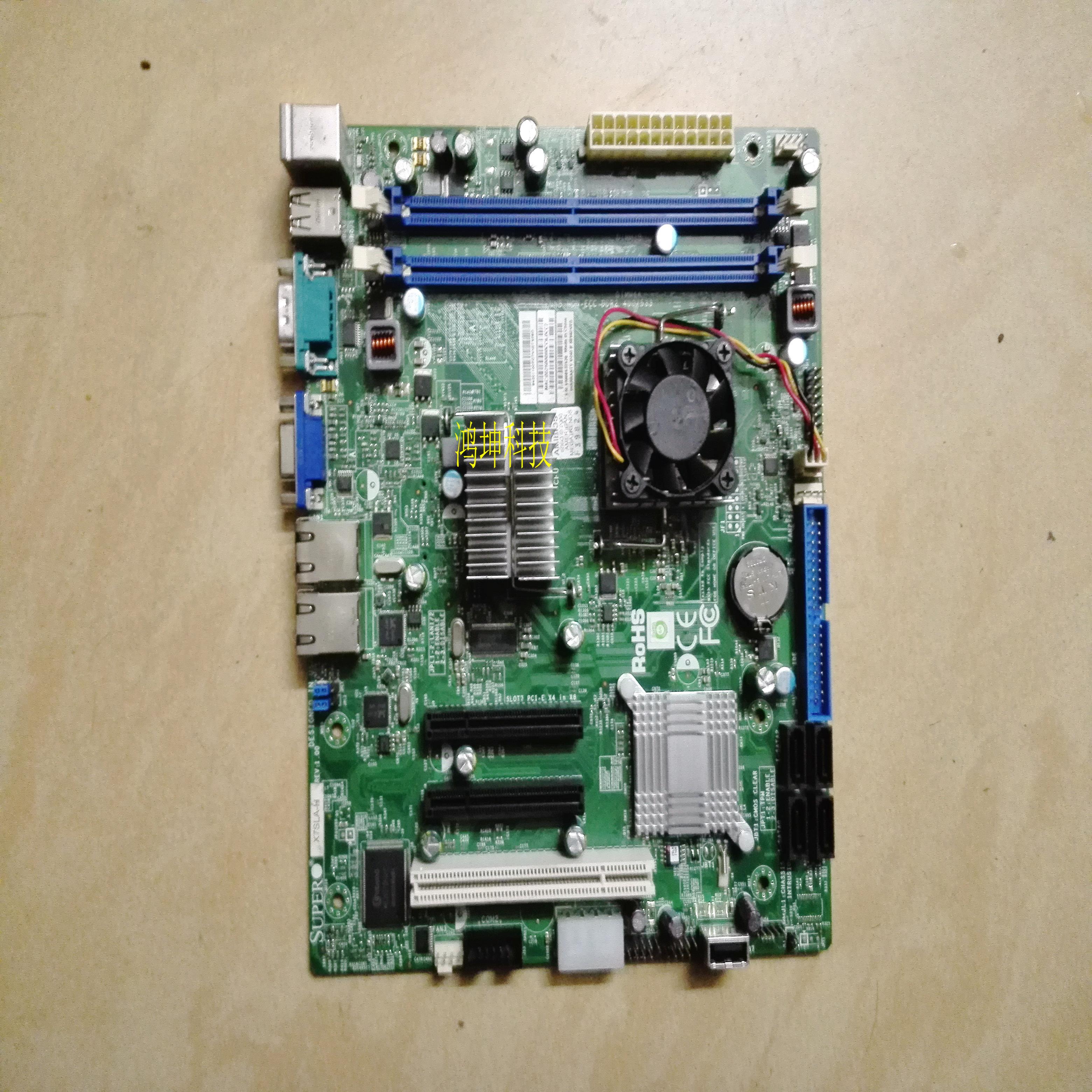 超微 X7SLA-H 凌动双核330主板 设备机主板 防火墙主板