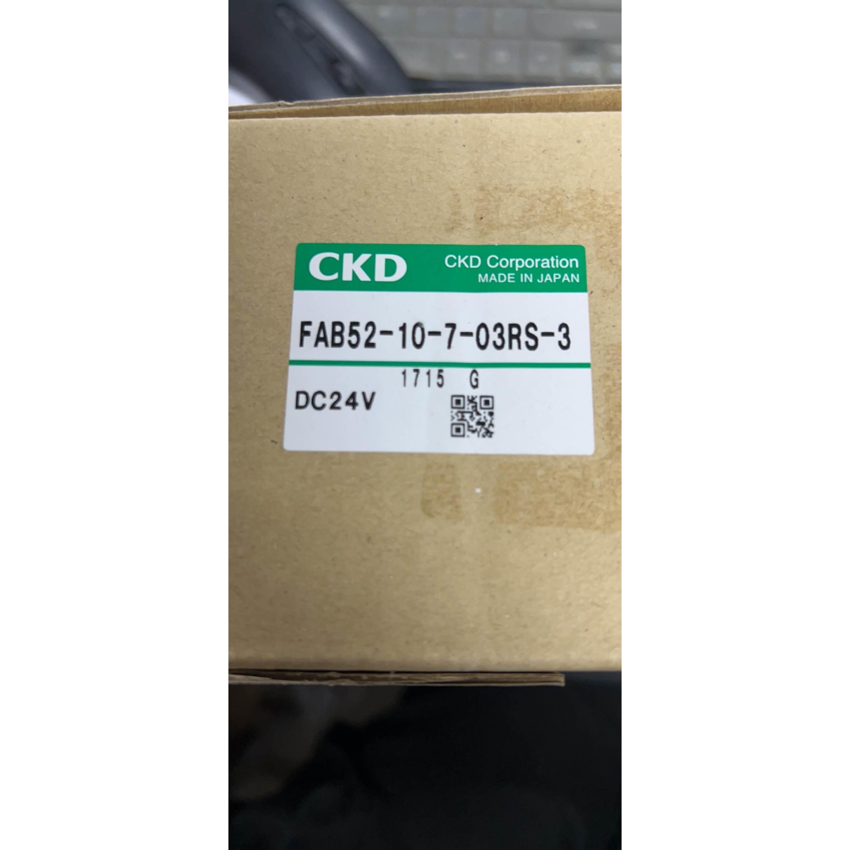 CKD电磁阀FAB51/52-10-7-03RS-3全新原装DC24V秒发货