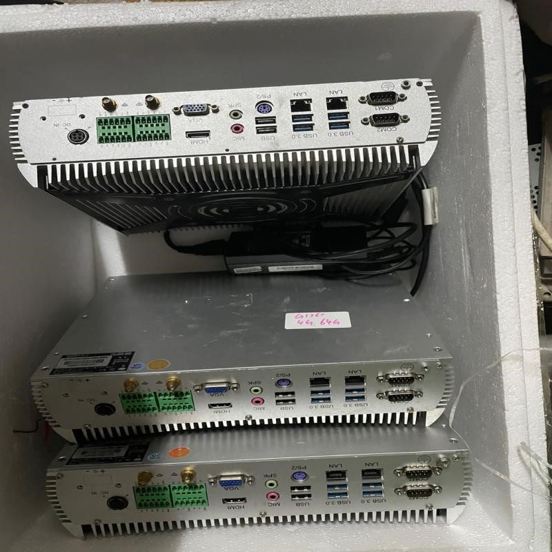 阿普奇 Abox 700 工控主机 有3台 台式机cpu i