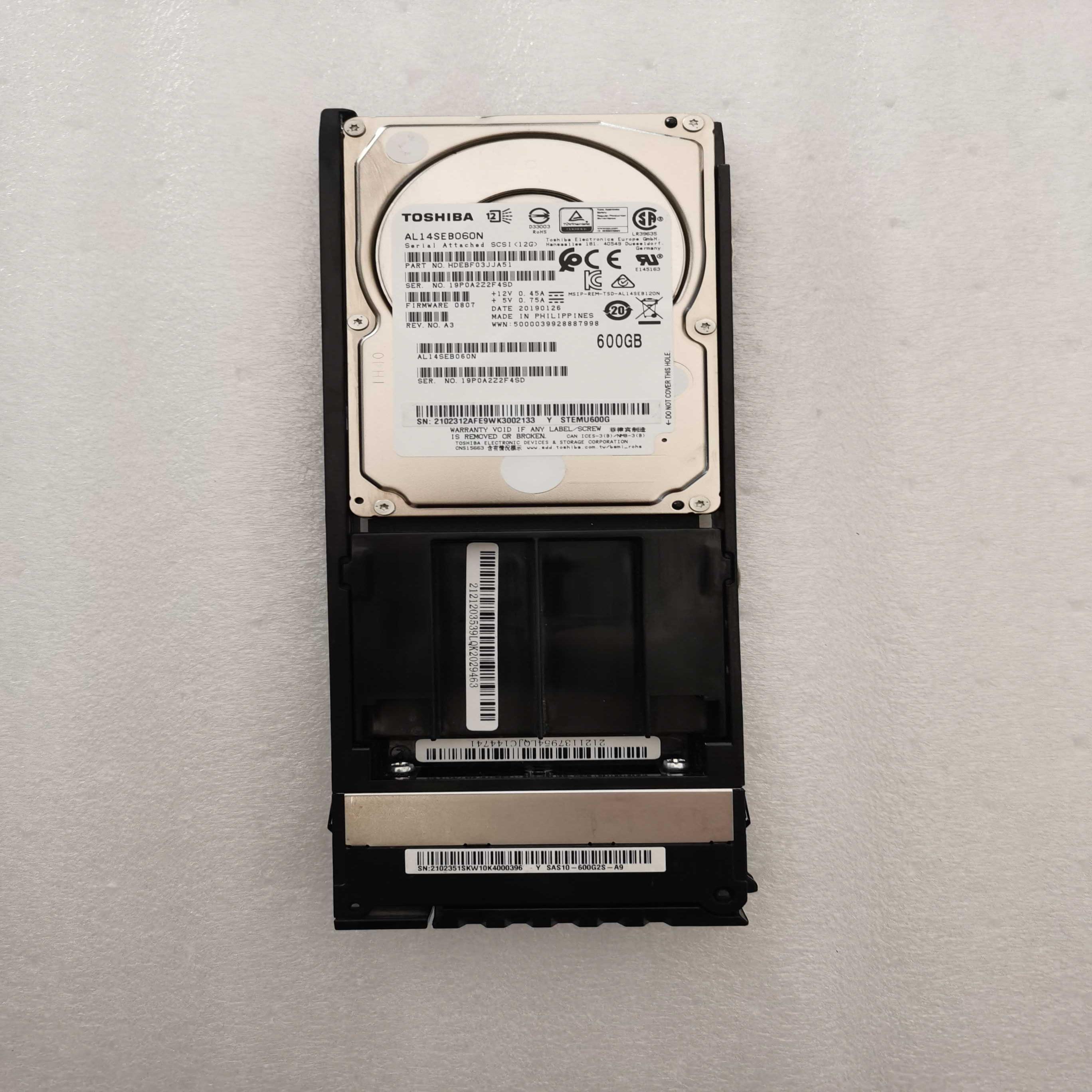 02351SKW SAS10-600G2S 600G 10K 25 SAS 硬盘