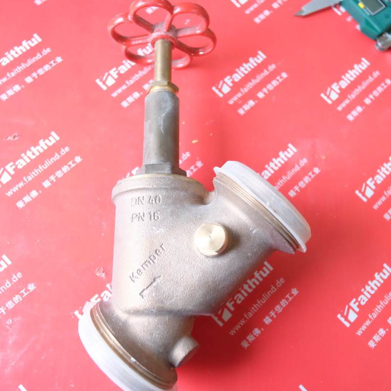Kemper DN40 德国KemperY形饮用水截止阀 2“ Rg5 DVGW KU50