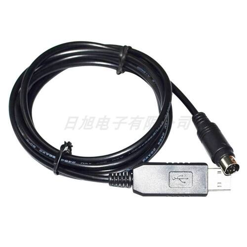 FTDI USB转MD6 圆头6针 适用MR-E伺服放大器连PC RS232通