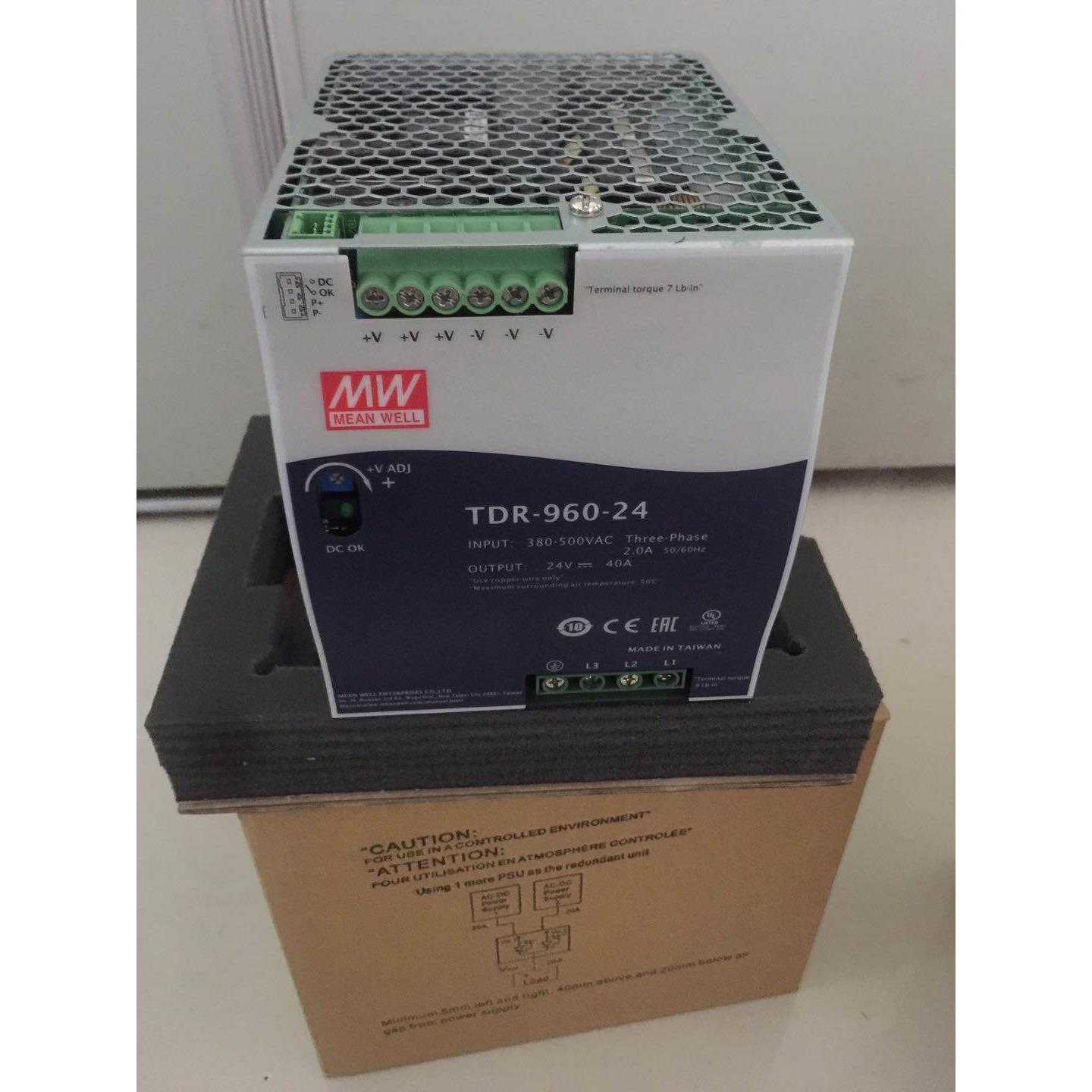 【汇盈传感器】2024年4月明纬电源 TDR-960-24 现货