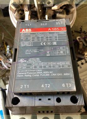 ABBA185-30接触器没有包装
