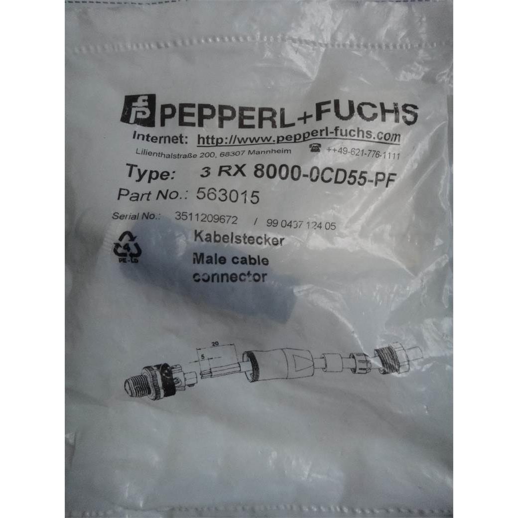 【汇盈传感器】倍加福 航空插头 3RX 8000-0CD55-PF 563015 5芯