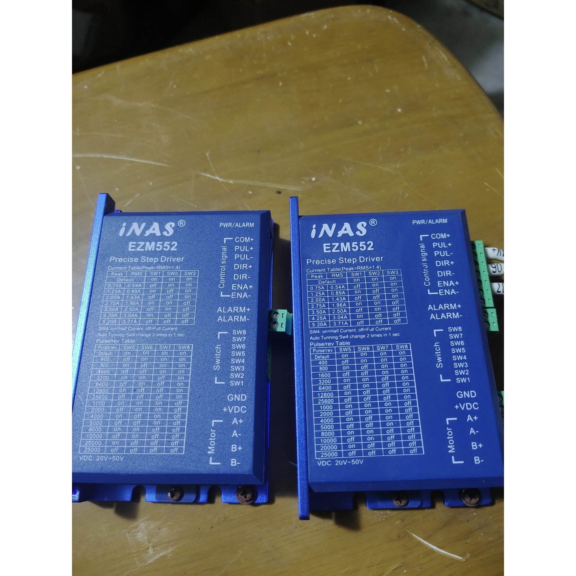 【汇盈传感器】iNAS EZM552,步进电机驱动器.拆机2个漂亮,实