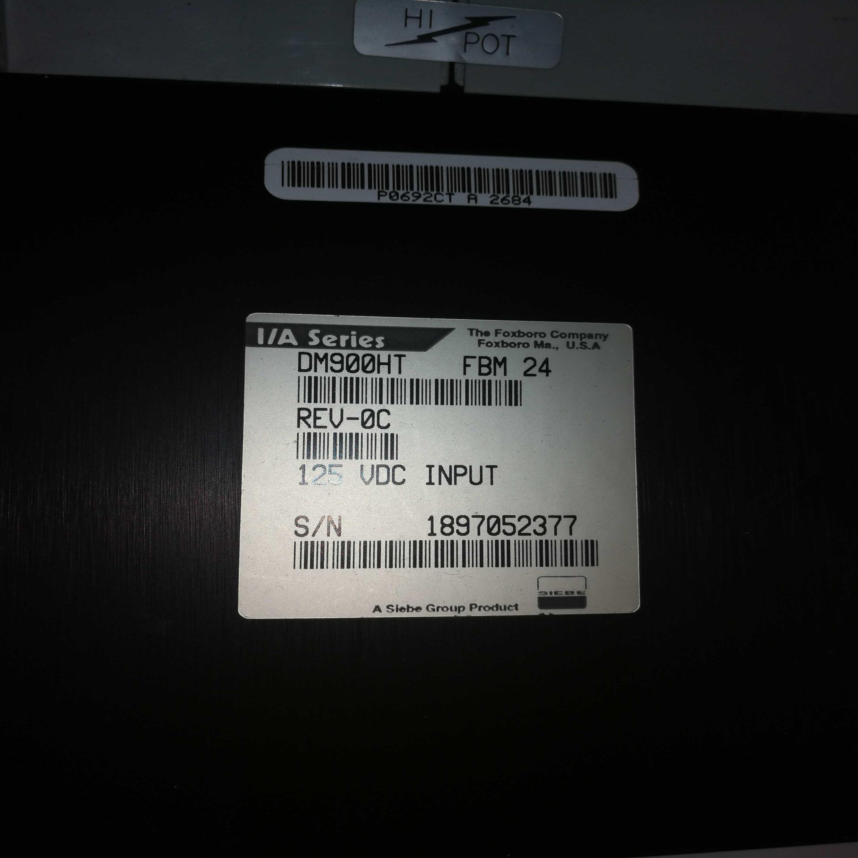 FBM 24 DM900HT 125 VDC INPUT FBM24  DCS卡件