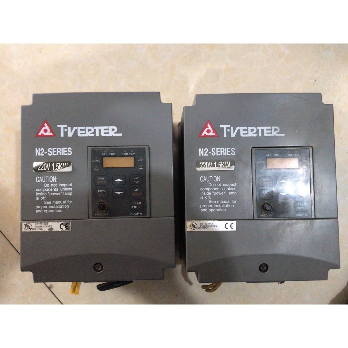 【汇盈传感器】台安1.5kw变频器N2-202-H.220V单相或三相输入