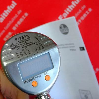 Ifm PI2898 易福门压力传感器 PI-,25BREA01-MFRKG/US/ /P