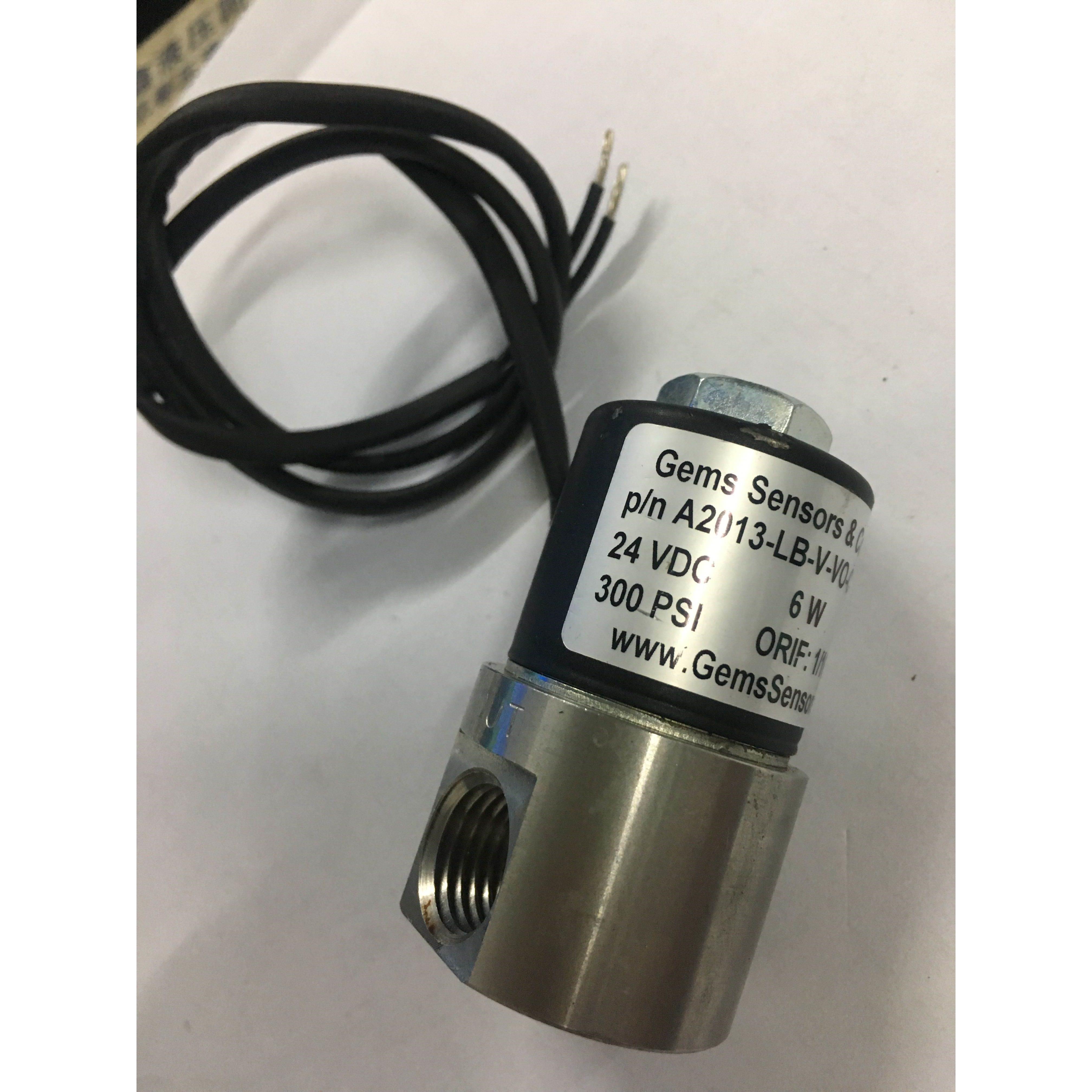 美国GEMS捷迈电磁阀A2013-LB-V-VO-C204原装真品DC24V当天发货