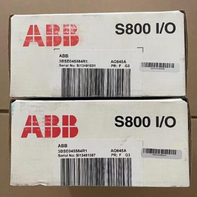 ABB AO845A 3BSE045584R1现货 AC800MF ABB PLC模块