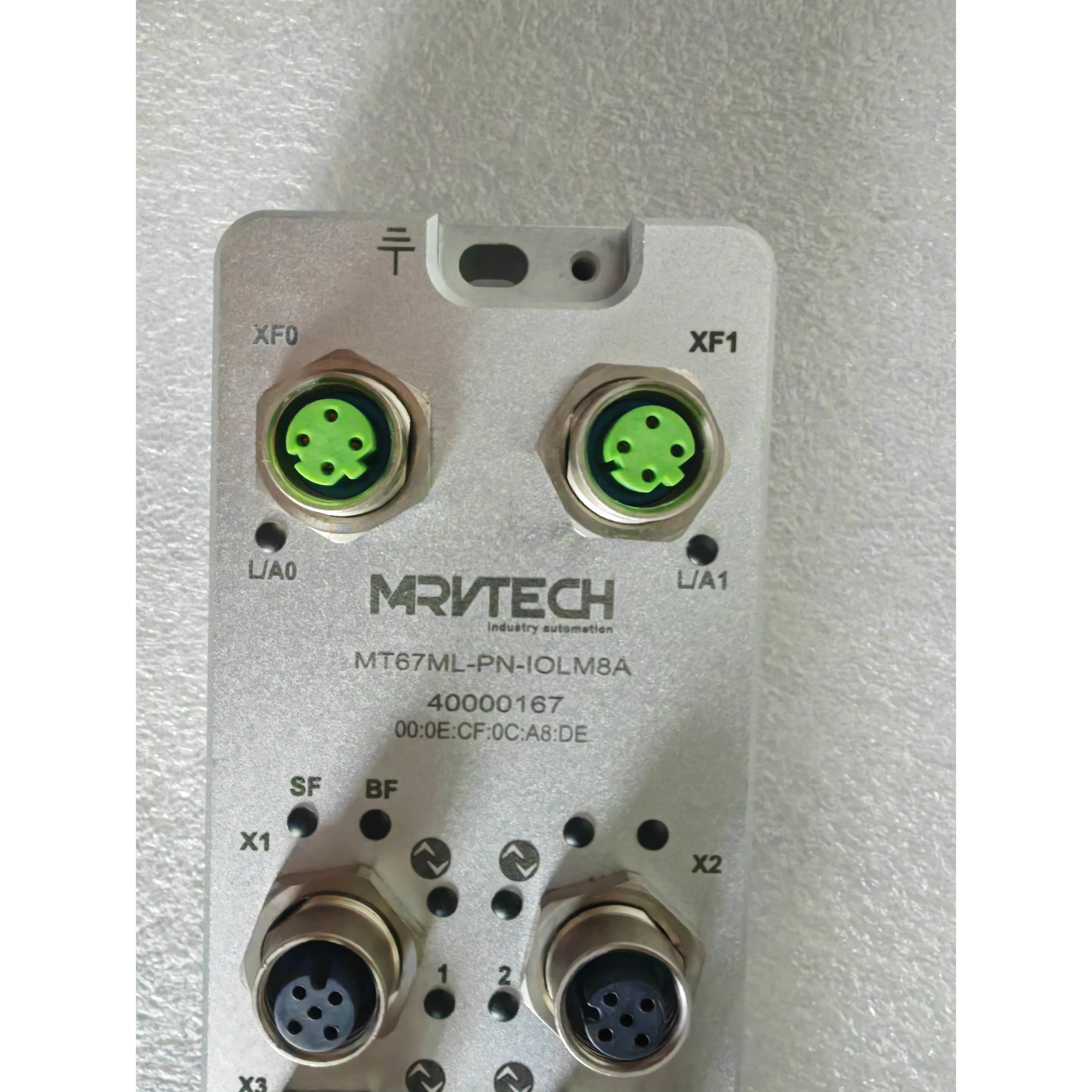 【汇盈传感器】MRVTECH精奇 远程控制主站模块 MT67ML-PN-IOLM8A