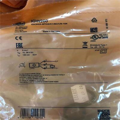 【致富机电】易福门IFM OGD586激光测距传感器可