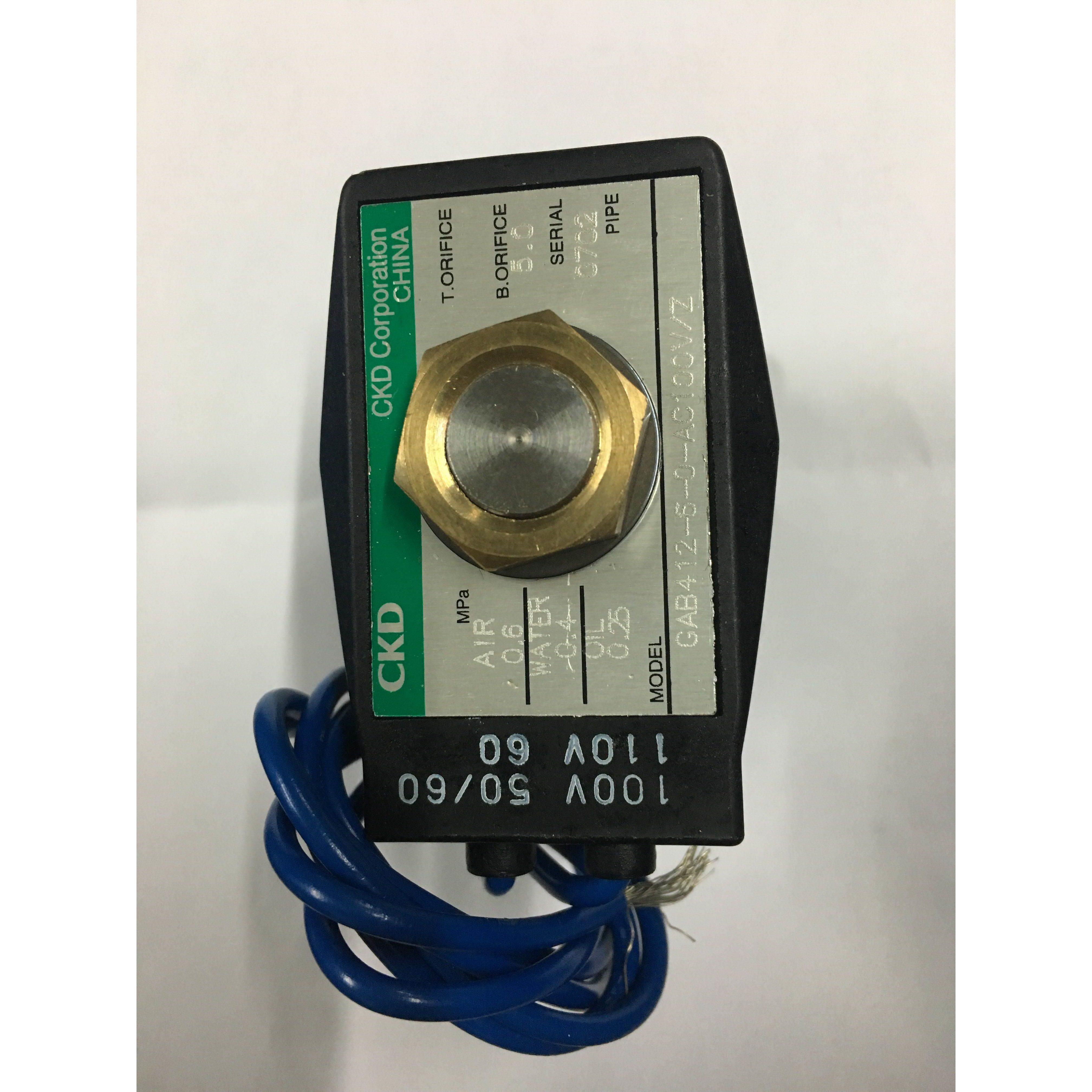 CKD电磁阀GAB412-6/3/4-02E全新原装真品AC110AC220DC24当天发货