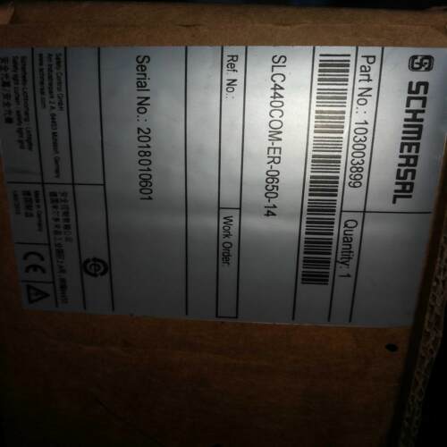 SLC440COM-ER-0650-14 安全光幕传感器 SLC440COM-ER-0650-14