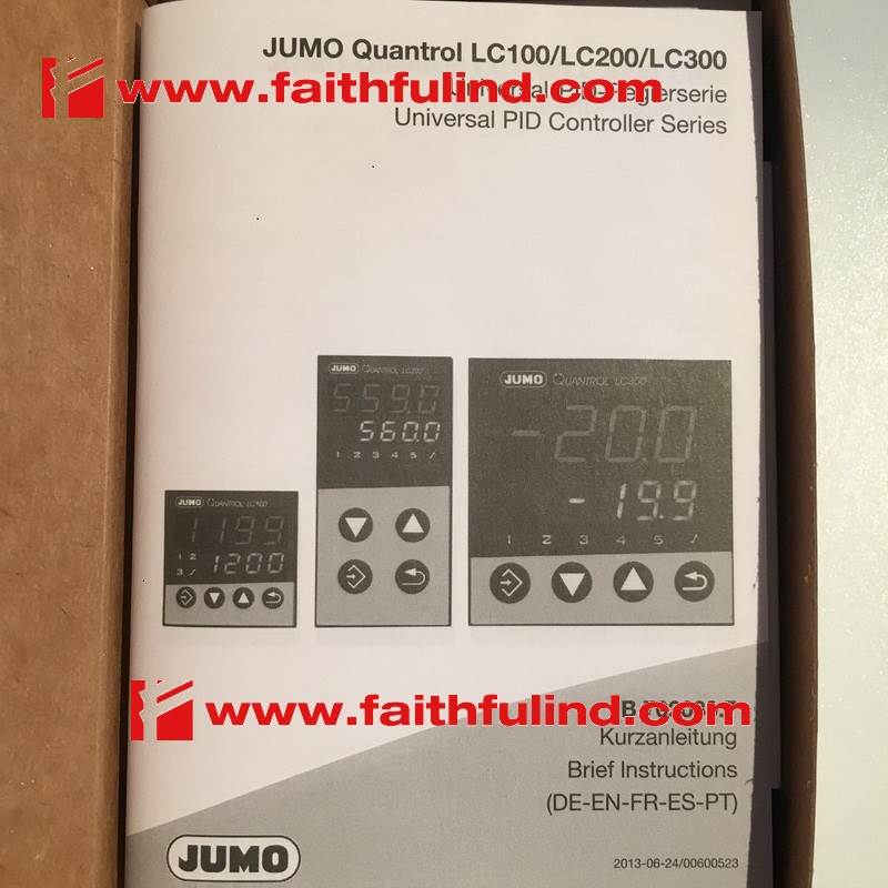 JUMO 00613290 久茂温控器 Quantrol LC100 702031/8-0000-25