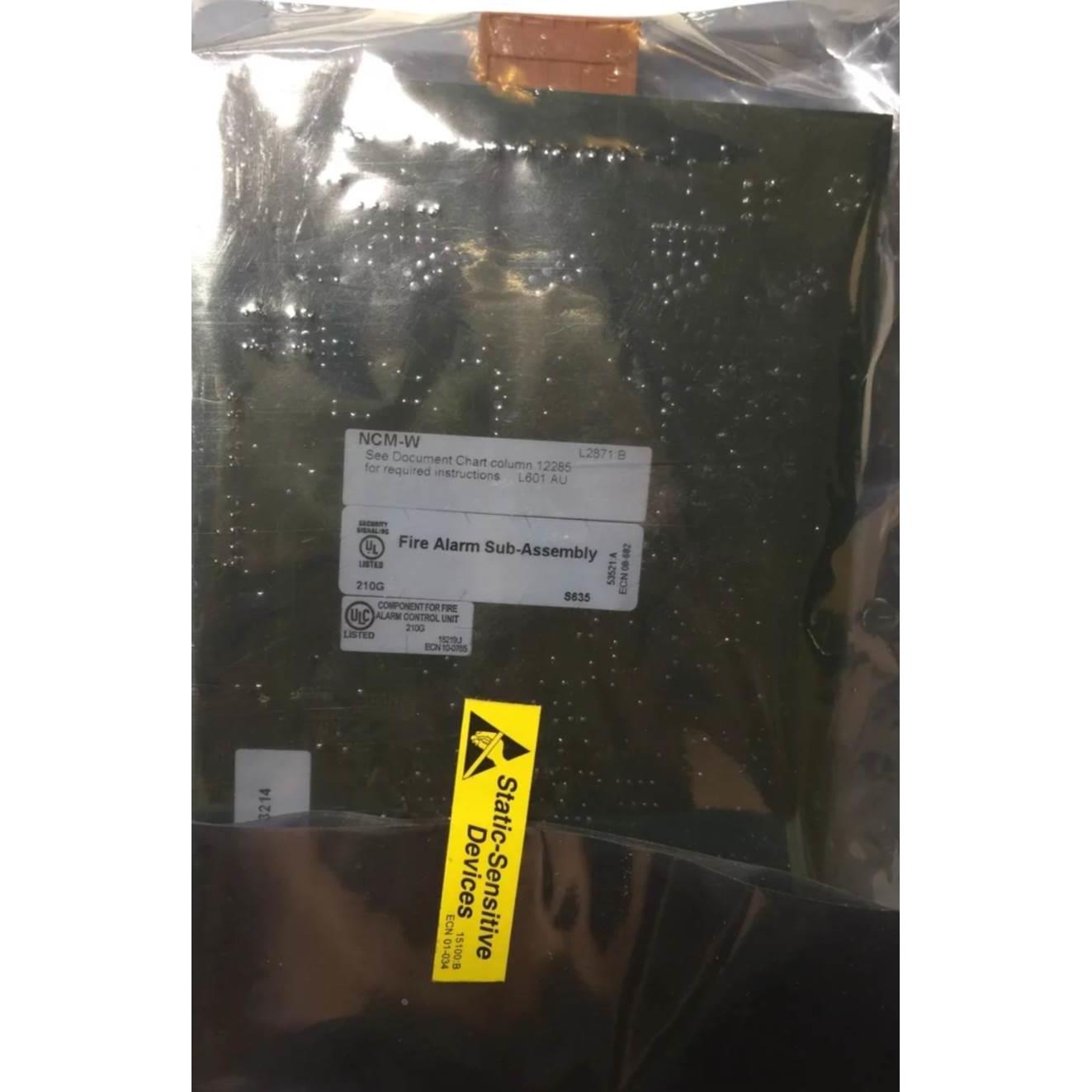 NOTIFIER诺帝菲尔NCM-W双绞线网卡NFS-3030/640主机双绞线网卡