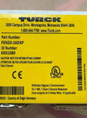 图尔克模块 FEN20-16DXP 6931089 全新原装