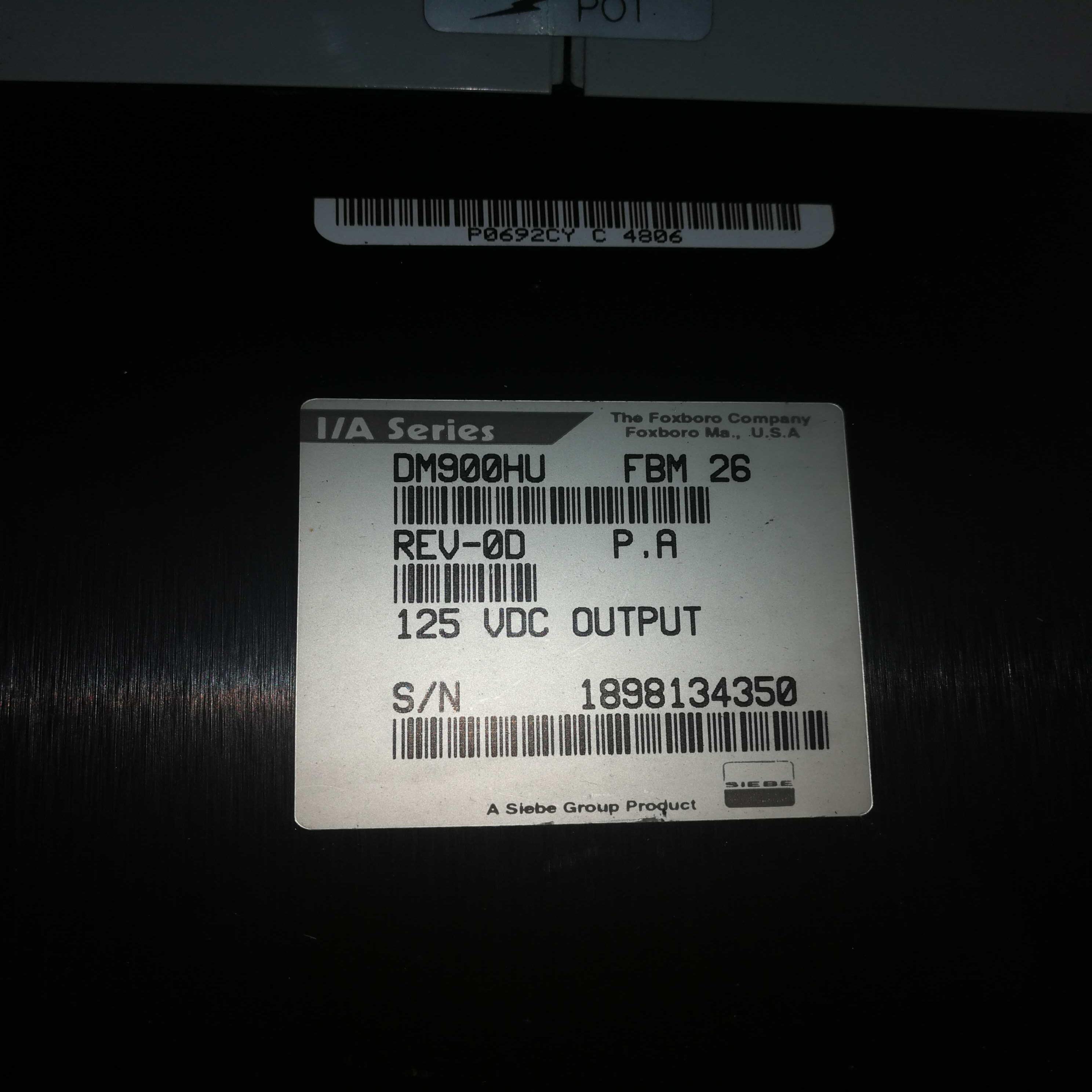 FBM26 DM900HU DCS卡件  FBM26  125VDC OUTPUT  FBM26