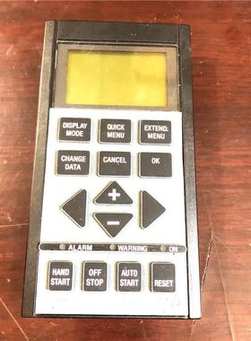175Z7804 LCP FOR 6000S/8000S ONLY丹佛斯变频器操作器显示