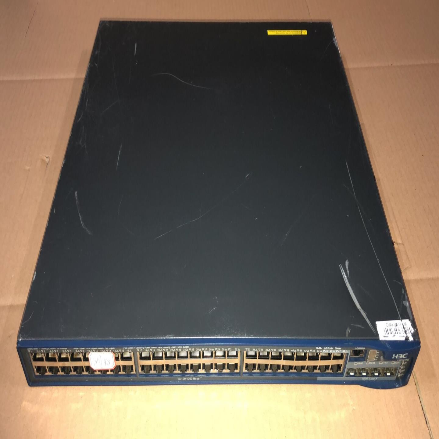 H3C S5500-52C-PWR-EI 48口千兆POE供电 4SFP光口 核心三层交换机
