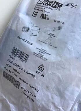 【致富机电】原装菲尼克斯连接器SACC-MINFS-5CON-PG