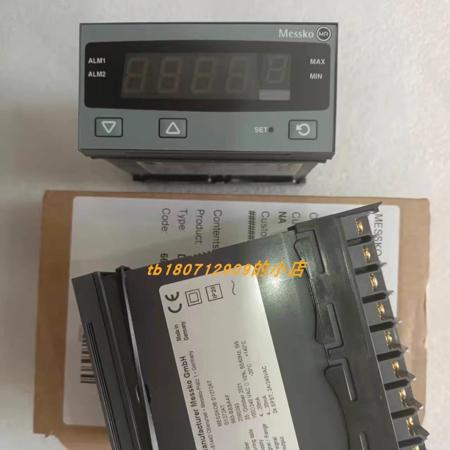 messko  D1272AT 663-BTBAAF数显表D1272AT 663-BBBAAF温控器