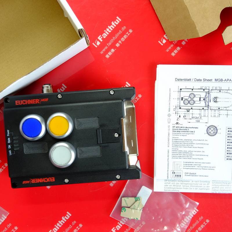 Euchner 110545 安士能安全模块 MGB-L2-APA-AA6A1-S3-L-110545