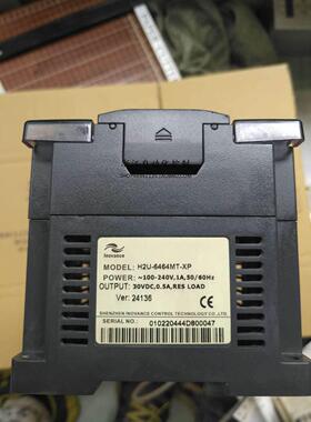 【汇盈传感器】汇川H2U-6464MT-XP/MT 汇川H2U PLC二手拆机可充新