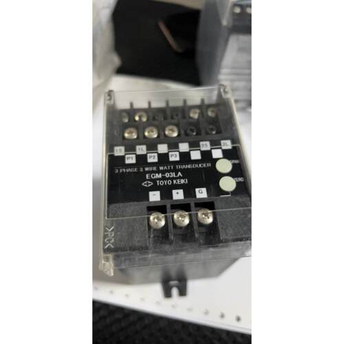 【汇盈传感器】TOYO EGM-03LA 功率传感器现货