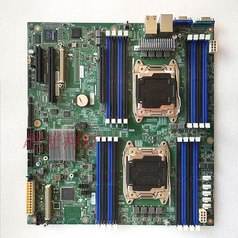 富士康C612双路X99主板E5-2678 V3秒华南X79超微X10 集成10个