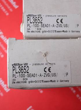 Ifm PL3652 易福门压力传感器  PL-100-SEA01-A-ZVG/US/ /P