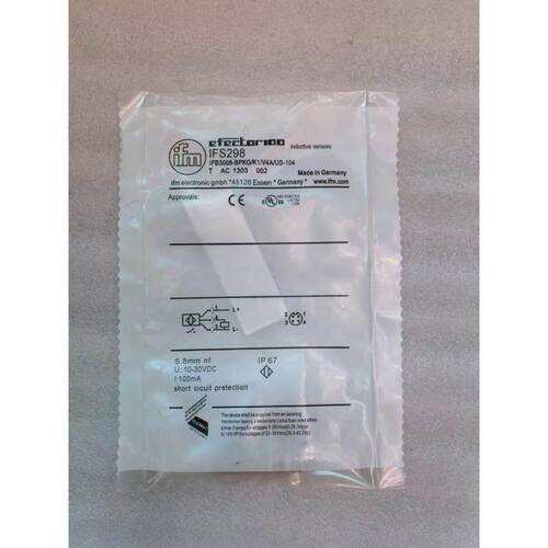 易福门/IFM传感器 IFS298 IFB3008-BPKG/K1/V4A/US-