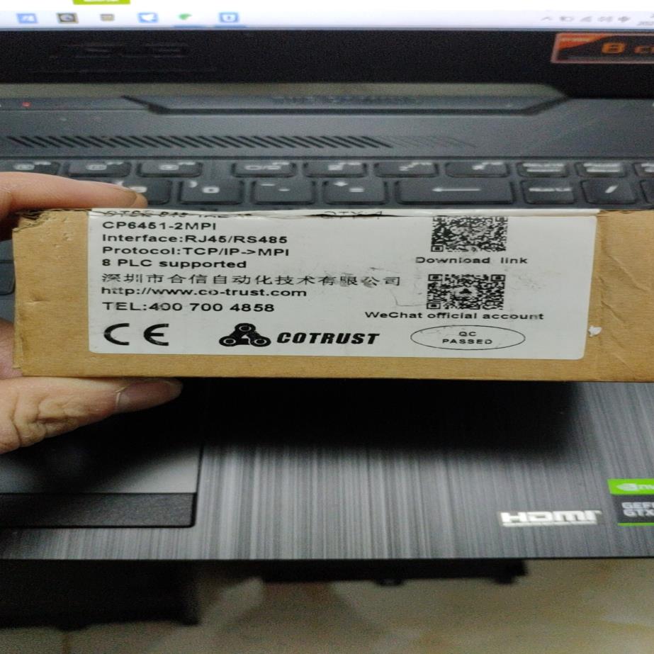 合信 CTSE 645-1AB10 工业以太网CP6451-2MPI8*PLC 二手开封