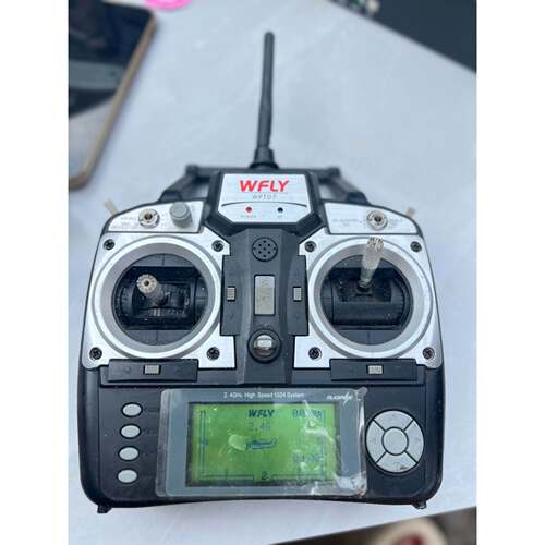 汇盈 传感器WFLY天地飞 WFT07 遥控器,如图,可正常开机 别
