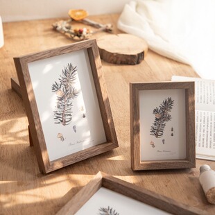 北欧简约相框摆台冲洗照片6寸8寸10寸摆桌客厅卧室相册框相架挂墙