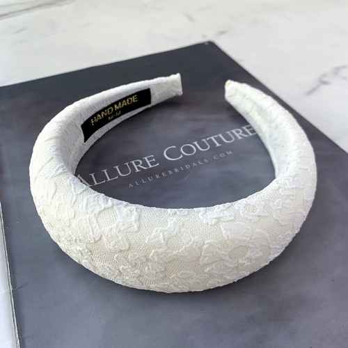 温柔淑女复古提花发箍高颅顶新款