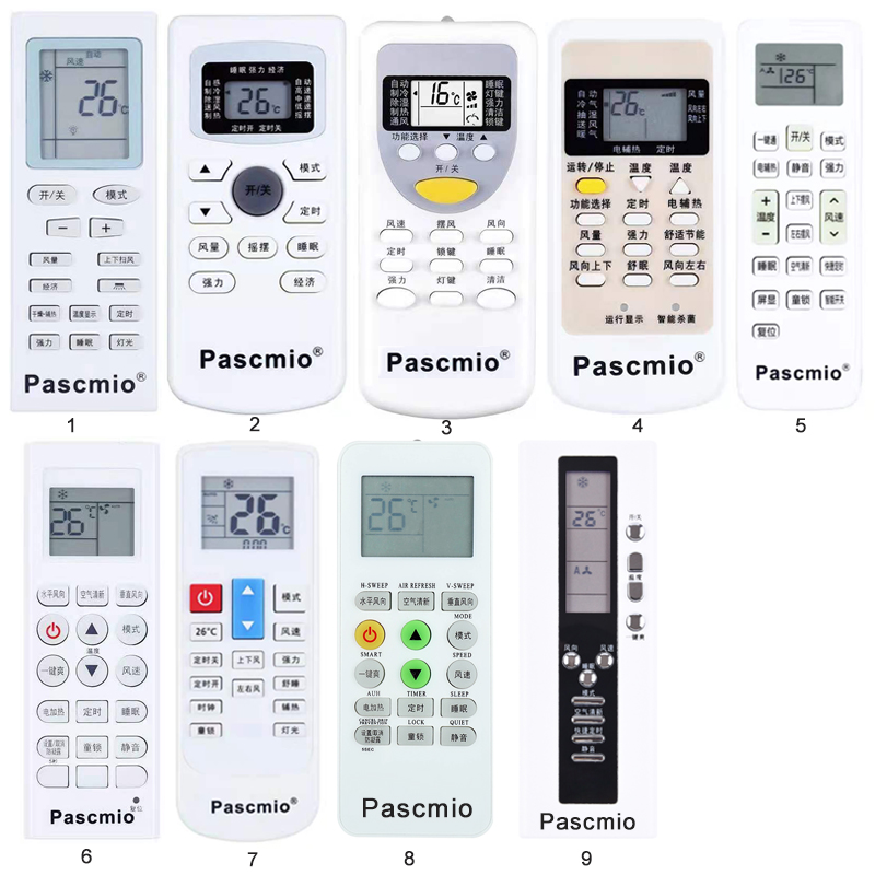 适用Partmusic日松东方松中松空调遥控器KFRD-35GW/A1-ZS Pascmio 影音电器 遥控器 原图主图