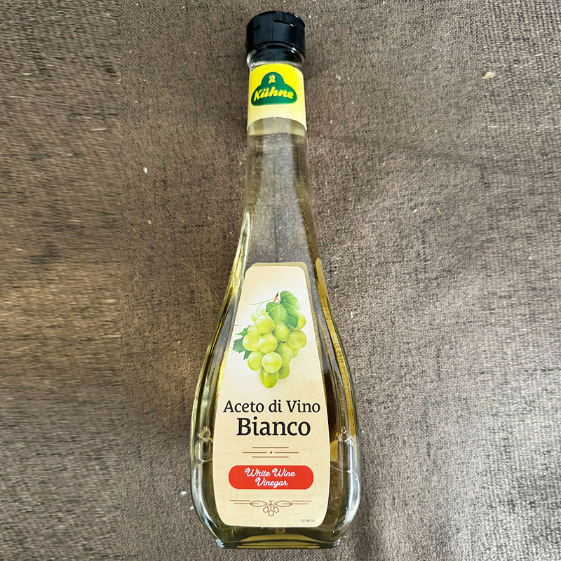 德国冠利白酒醋500ml 沙拉菜肴 油醋汁 海鲜菜肴白葡萄酒醋腌制肉