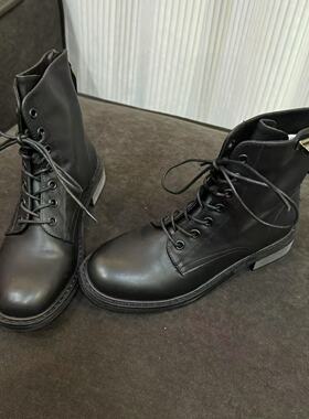 慧慧来自星星女装店 20V610新款百搭黑色洋气马丁靴