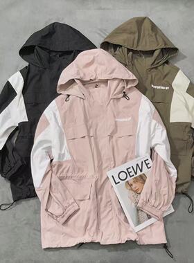 慧慧来自星星女装店 68808新款五色拼接百搭外套SUPPP