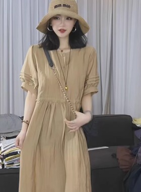 慧慧来自星星女装店 99017 新款两色欧货显瘦百搭连衣裙